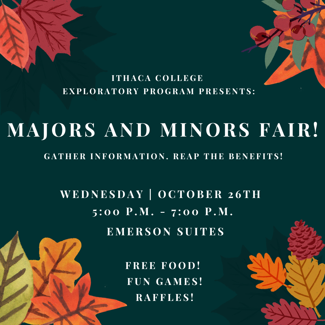 Majors & Minors Fair Ithaca College